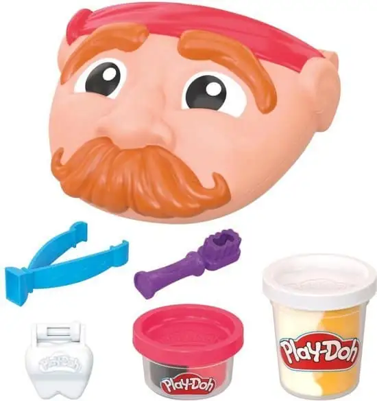 Play-Doh Mini Piraat Drill 'n Fill Tandarts Speelgoed,