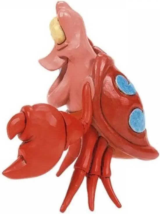 550x732 Disney Kleine Zeemermin Sebastian Mini Figurine Disney Traditions