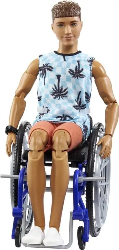 400x840 Barbie Ken Fashionista Rolstoel - Barbiepop