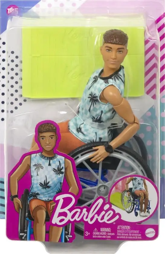 546x840 Barbie Ken Fashionista Rolstoel - Barbiepop