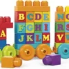 Mega Bloks First Builders ABC Alfabet Trein - Constructiespeelgoed