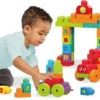 Mega Bloks First Builders ABC Alfabet Trein - Constructiespeelgoed