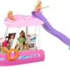 550x331 Barbie Droomboot - Speelset met barbie meubels en glijbaan