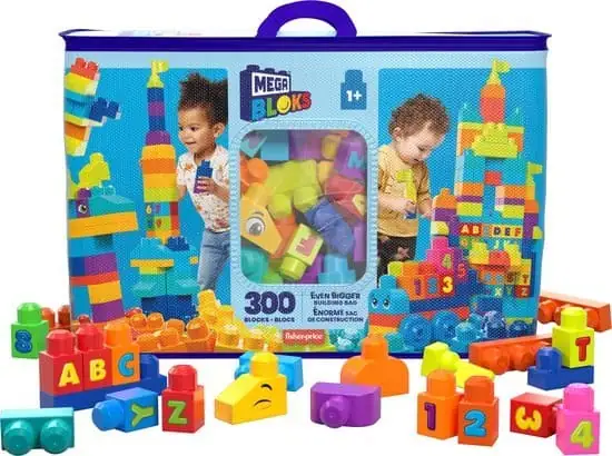MEGA Bloks Bouwtas - 300 blokken
