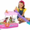 550x413 Barbie Droomboot - Speelset met barbie meubels en glijbaan