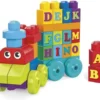 Mega Bloks First Builders ABC Alfabet Trein - Constructiespeelgoed