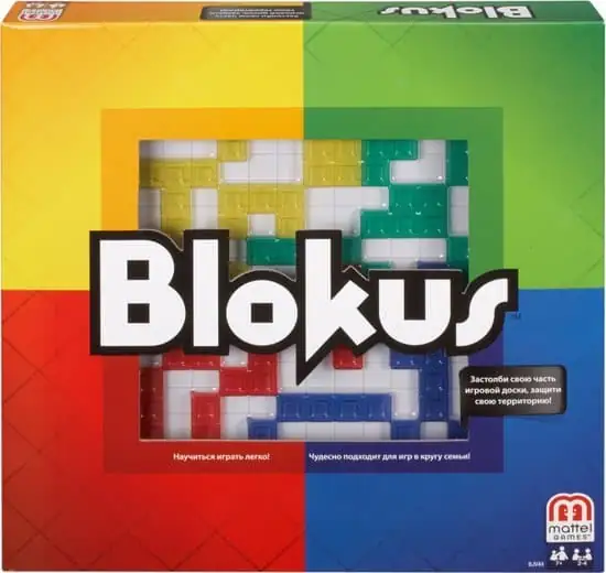 550x520 (2) Mattel Games Blokus - Familie bordspel