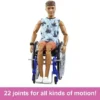 550x541 (1) Barbie Ken Fashionista Rolstoel - Barbiepop