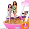 550x545 Barbie Droomboot - Speelset met barbie meubels en glijbaan