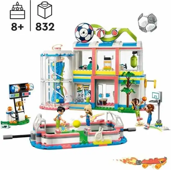 LEGO Friends Sportcentrum Set voor Jongens en Meisjes - 41744