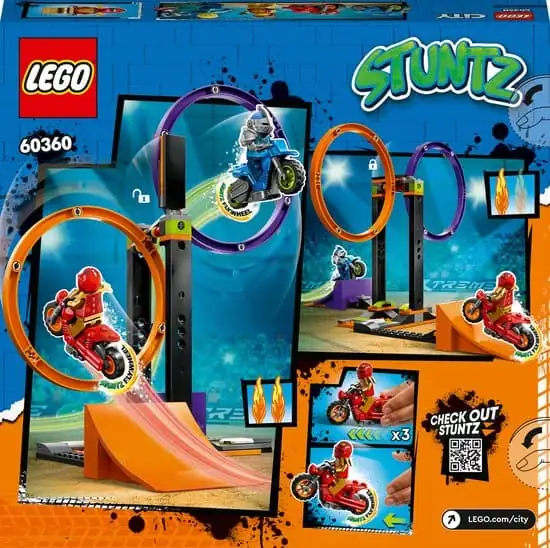 550x548 (2) LEGO City Stuntz Spinning Stunt-uitdaging Actieset - 60360