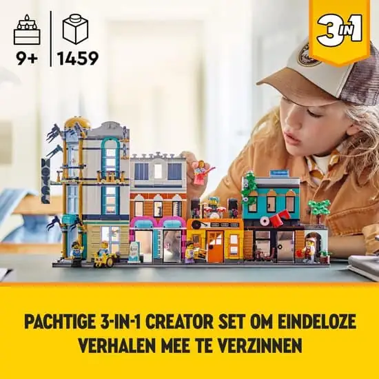 LEGO Creator 3-in-1 Hoofdstraat - 31141