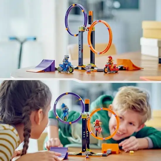 550x550 (45) LEGO City Stuntz Spinning Stunt-uitdaging Actieset - 60360