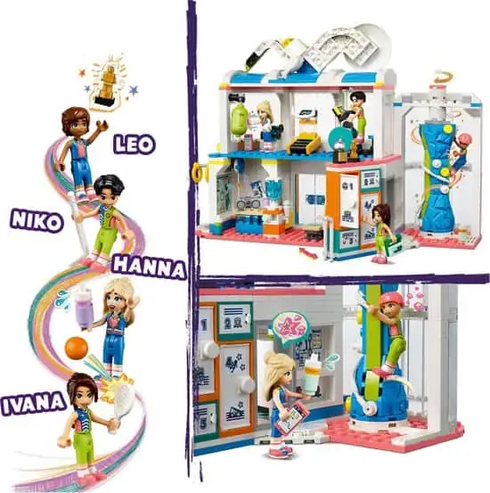 LEGO Friends Sportcentrum Set voor Jongens en Meisjes - 41744