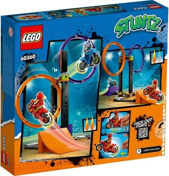 550x572 LEGO City Stuntz Spinning Stunt-uitdaging Actieset - 60360