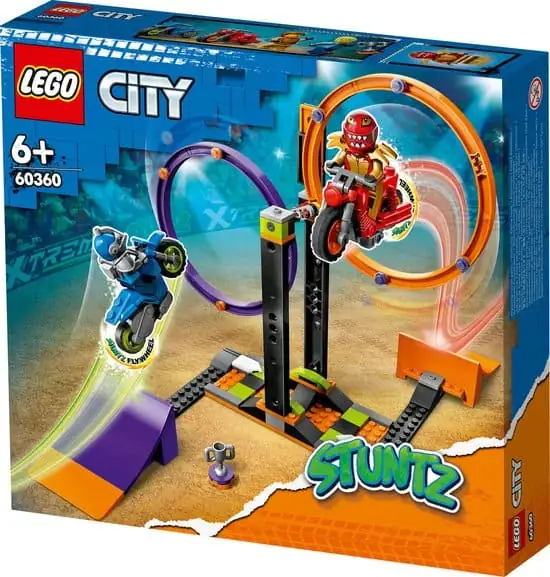 550x577 (1) LEGO City Stuntz Spinning Stunt-uitdaging Actieset - 60360