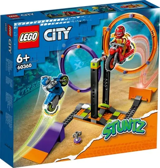 550x577 LEGO City Stuntz Spinning Stunt-uitdaging Actieset - 60360