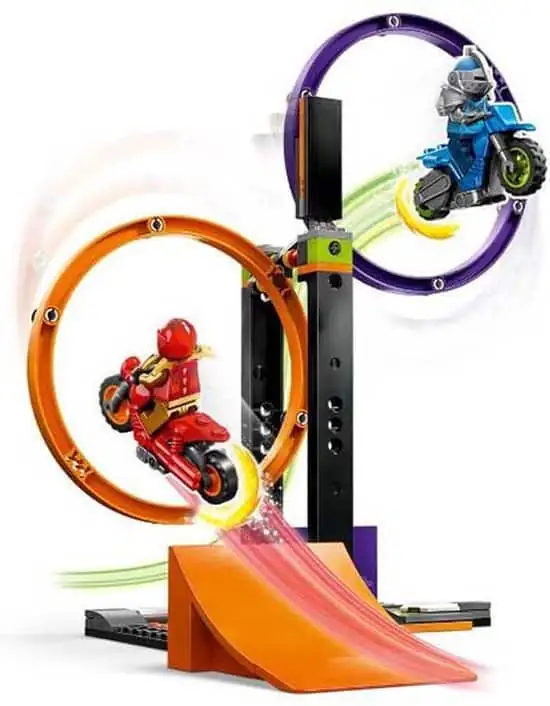 550x706 LEGO City Stuntz Spinning Stunt-uitdaging Actieset - 60360