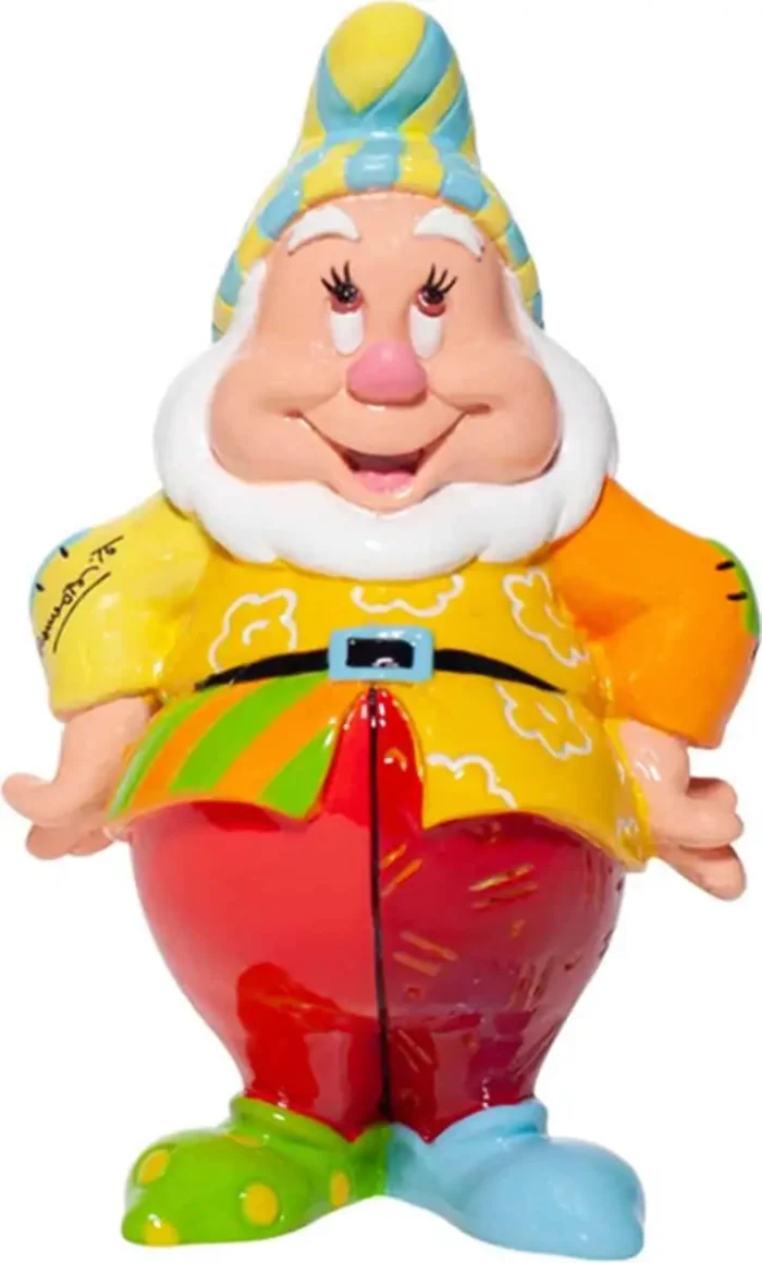 724x1200 Disney Britto Sneeuwwitje en de Zeven Dwergen Happy 9 cm