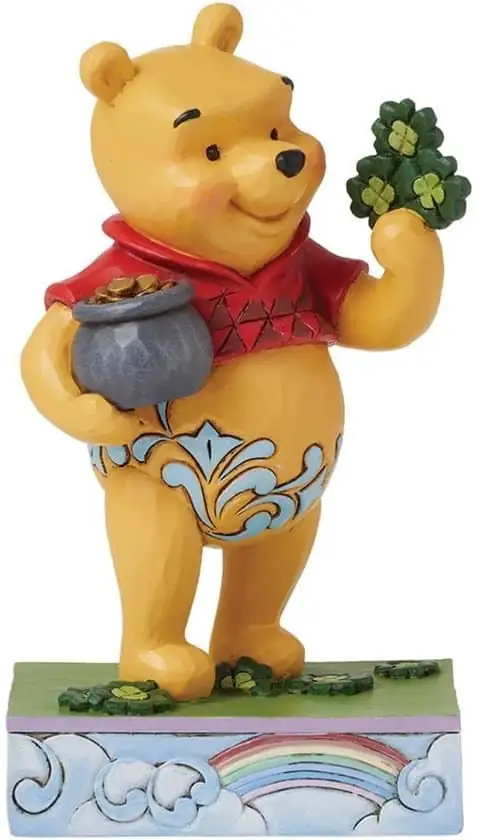 Disney traditions Lucky Ol' Bear (Winnie de Poeh met Klaver Beeldje)