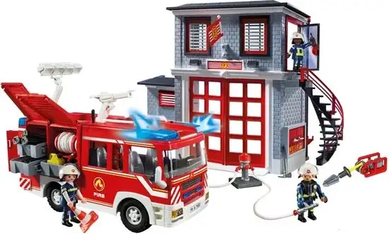 550x331 (2) PLAYMOBIL Action Heroes 50YR Brandweer megaset - 71603
