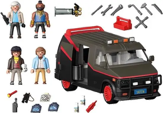 550x380 (1) PLAYMOBIL De A-team Bus - 70750