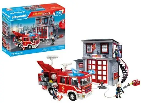 550x401 (1) PLAYMOBIL Action Heroes 50YR Brandweer megaset - 71603