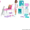 Barbie Snelgipskliniek Speelset, met Barbie dokterspop