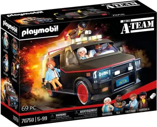 550x446 PLAYMOBIL De A-team Bus - 70750