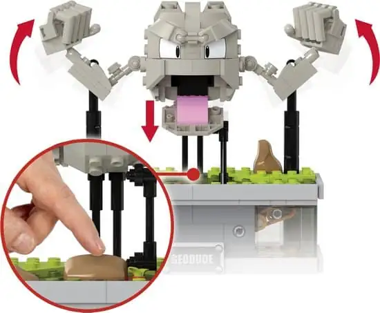 MEGA Pokémon Mini Motion Geodude - Constructiespeelgoed