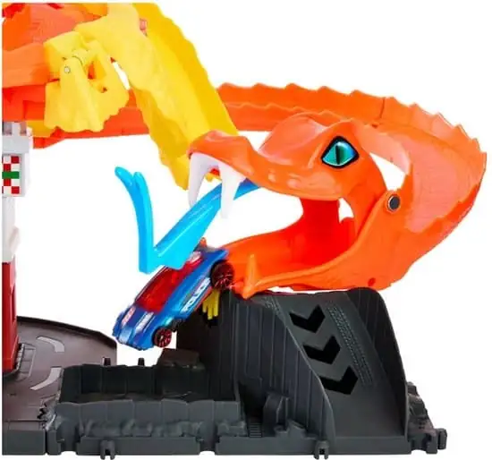 550x514 (4) Hot Wheels City Cobra Slam Pizza Attack - Racebaan