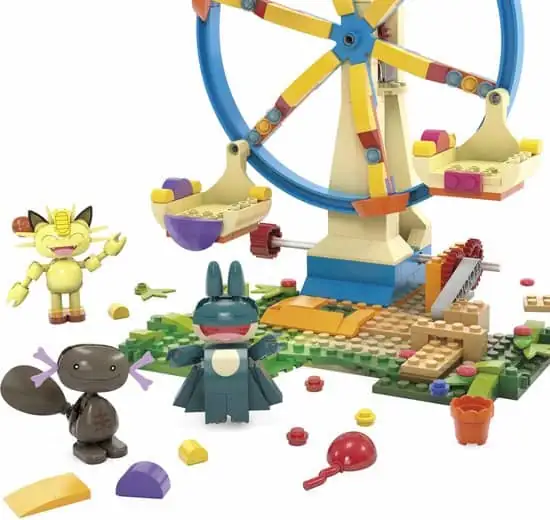 MEGA Bloks Pokémon Reuzenrad Bouwset - Constructiespeelgoed