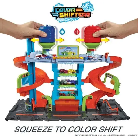 550x544 (1) Hot Wheels City Mega Autowasserette - Speelgoedvoertuig