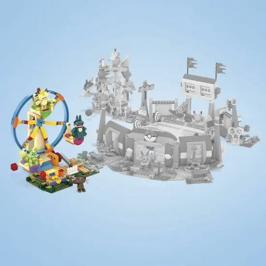 MEGA Bloks Pokémon Reuzenrad Bouwset - Constructiespeelgoed