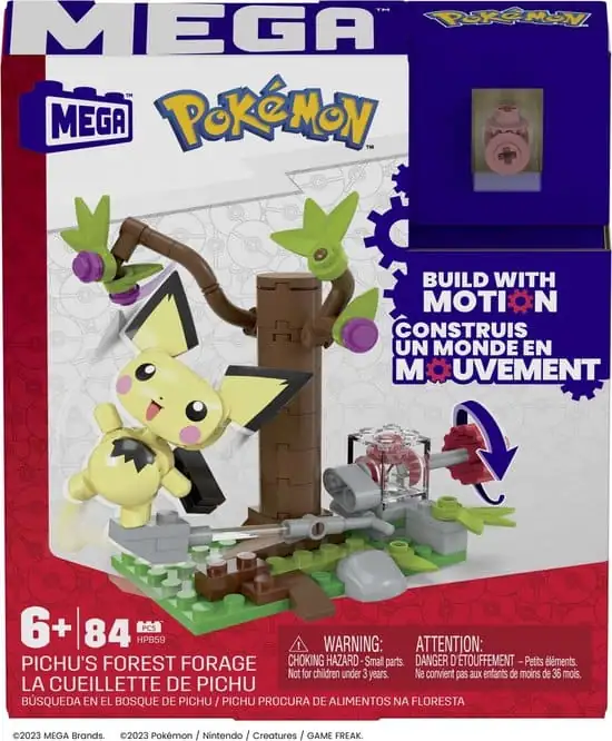 Mattel Pokémon Mega Bloks  Pichu's Forest Pokemon
