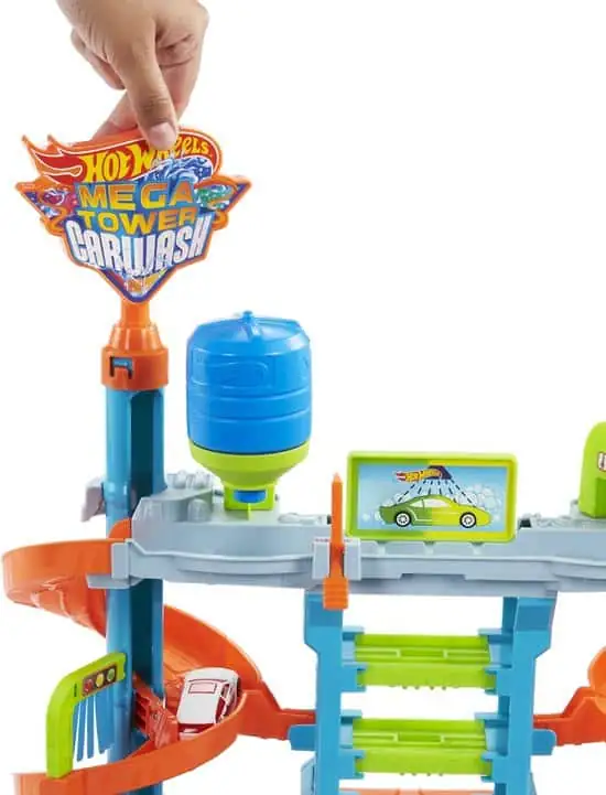 550x721 Hot Wheels City Mega Autowasserette - Speelgoedvoertuig