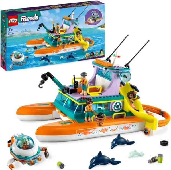 1200x1189 LEGO Friends Reddingsboot op zee Boot - 41734