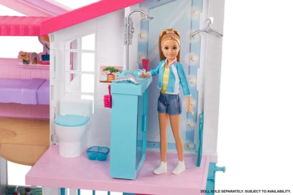 Barbie Malibuhuis - Barbie huis - Met 6 kamers
