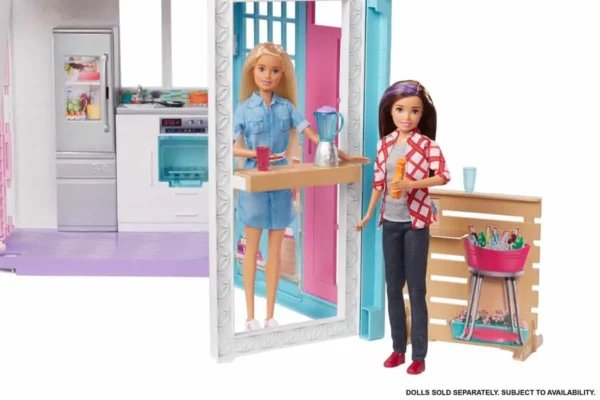Barbie Malibuhuis - Barbie huis - Met 6 kamers