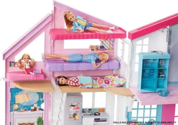 Barbie Malibuhuis - Barbie huis - Met 6 kamers