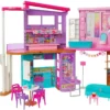 Barbie Malibuhuis - Barbie huis - Met 6 kamers