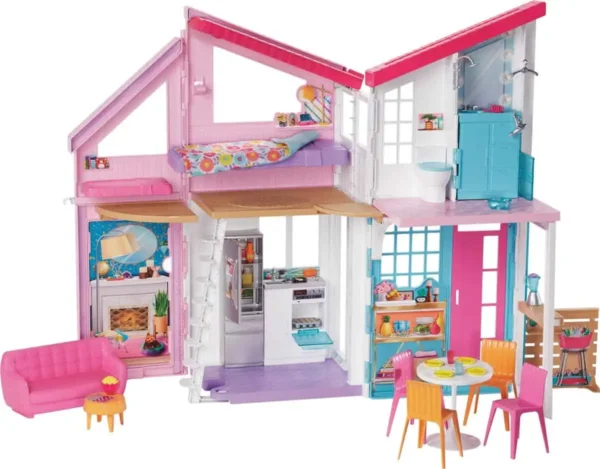 Barbie Malibuhuis - Barbie huis - Met 6 kamers