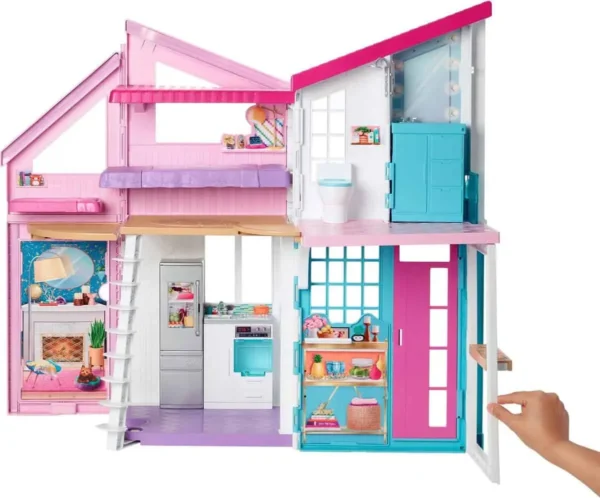 Barbie Malibuhuis - Barbie huis - Met 6 kamers