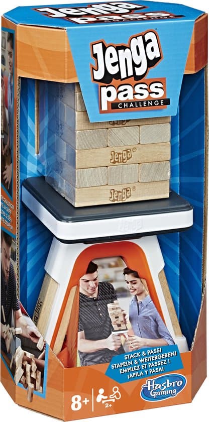 Hasbro Jenga Pass Challenge - Gezelschapsspel
