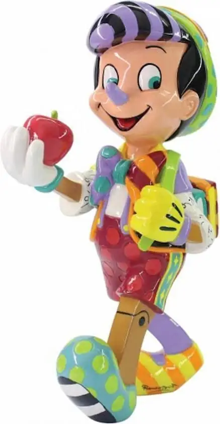 437x840 Disney Britto Beeldje Pinocchio 20cm Pinokkio
