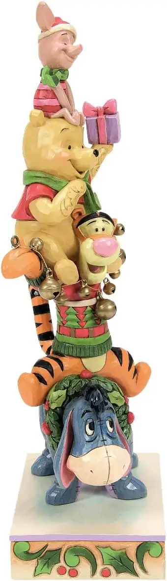 51e-0onQRQL._AC_SL1280_ Disney Traditions Christmas Winnie the Pooh Stacked Figurine