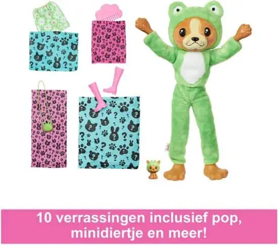 550x486 Barbie Cutie Reveal Pop - Barbiepop - Hond Kikker