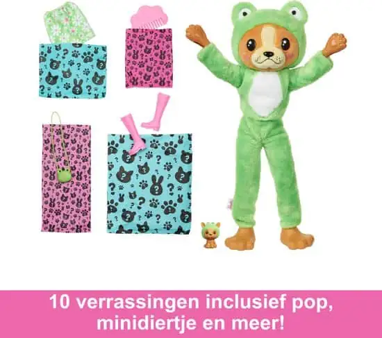 550x487 Barbie Cutie Reveal Pop - Barbiepop - Hond Kikker