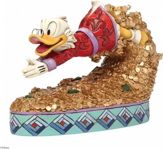 550x503 (1) Disney Traditions Treasure Dive - Scrooge Dagobert Duck