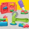 550x513 (1) Play-Doh Stempelen en Zagen Speelset - Boetseerklei - Kindergereedschap - Werkbank speelgoed - 5 Play-Doh potjes - Knutselen voor kinderen